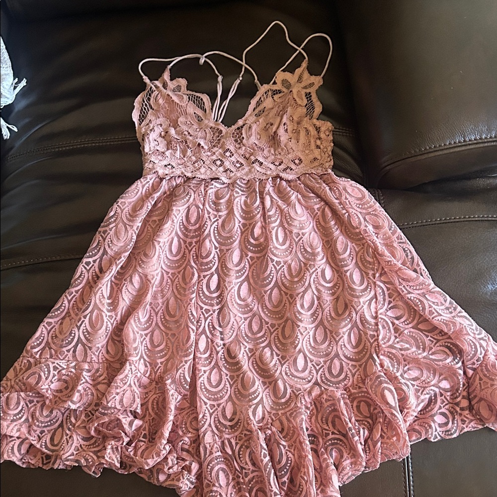 Free People Adella Mini Dress